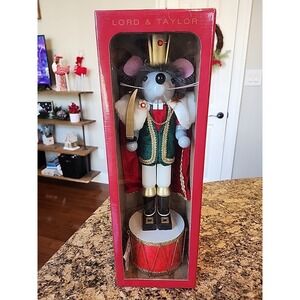 Nutcracker Mouse King 19" Vintage